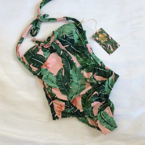 Show Me Your Mumu Barbie Swimsuit Halter Pink XS